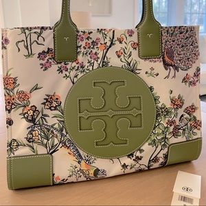 Tory Burch Ella Mini Tote winter sage